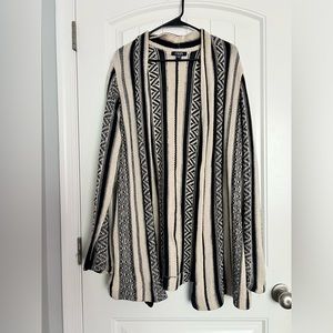 Tribal Print Cardigan
